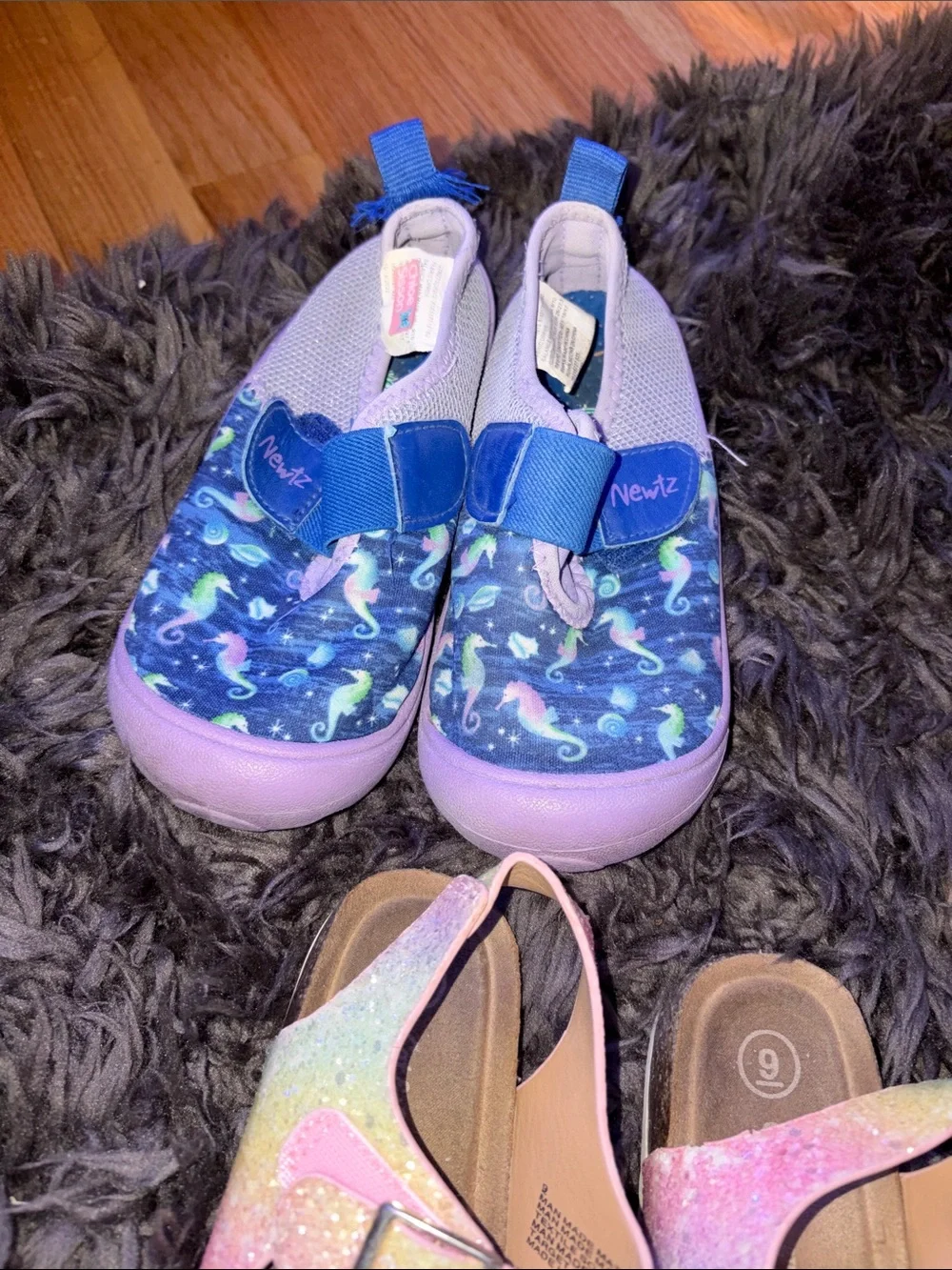 3 Pairs of Girls Summer Shoes - 9